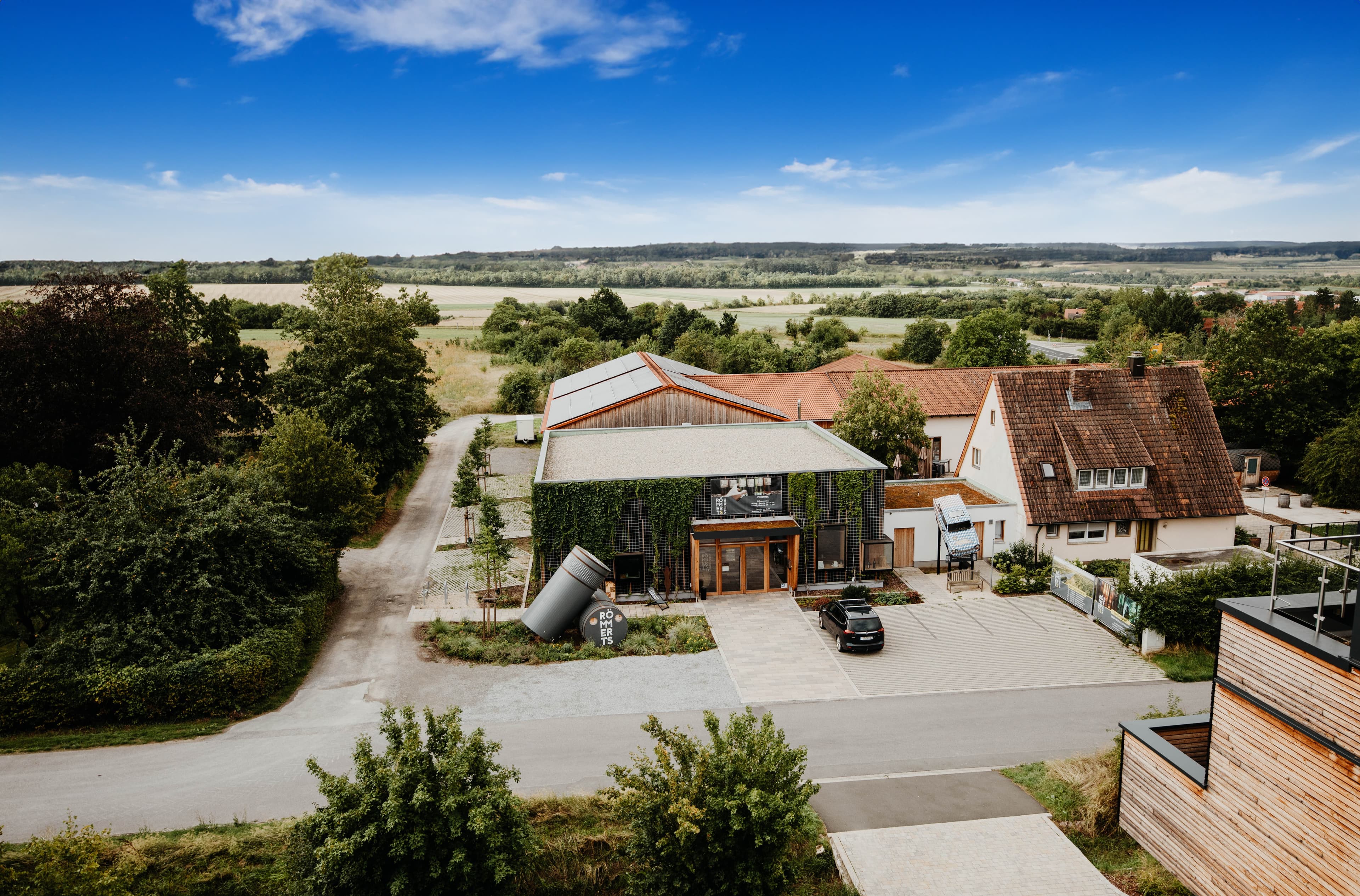 Außenansicht Weingut Römmert Volkach