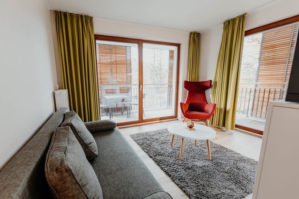 Komfort Studio Burgberg Wohnbereich